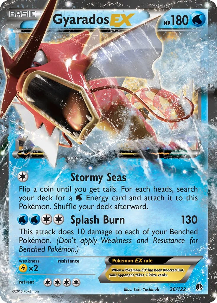 Gyarados-EX 「BKP 26/122」「EN」