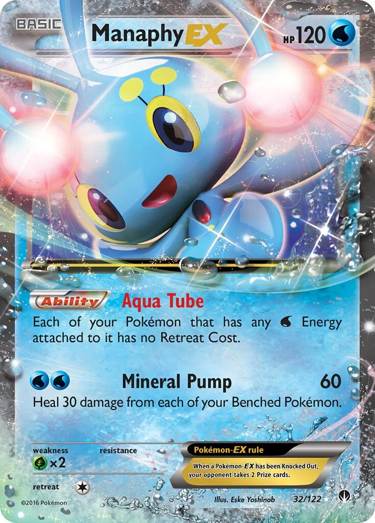 Manaphy-EX 「BKP 32/122」「EN」
