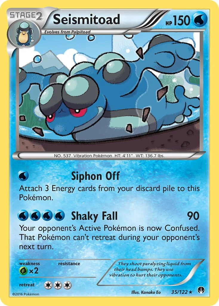 Seismitoad 「BKP 35/122」「EN」