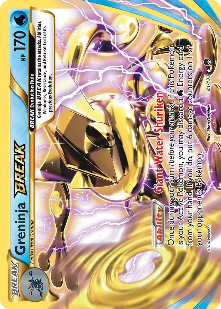 Greninja BREAK 「BKP 41/122」「EN」