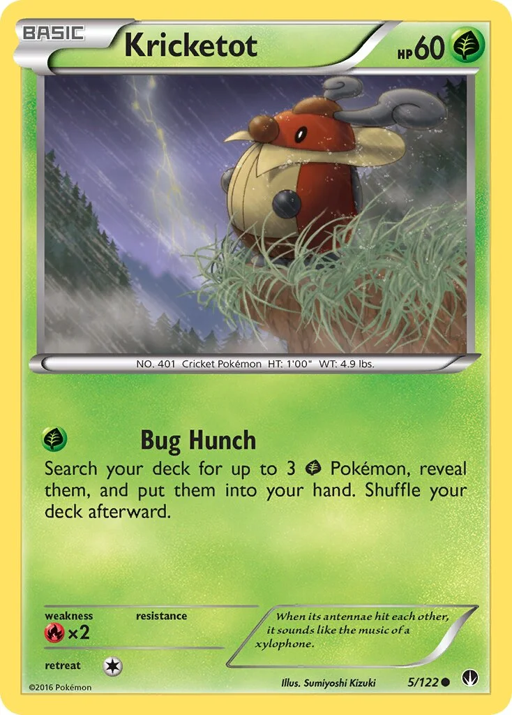Kricketot 「BKP 5/122」「EN」