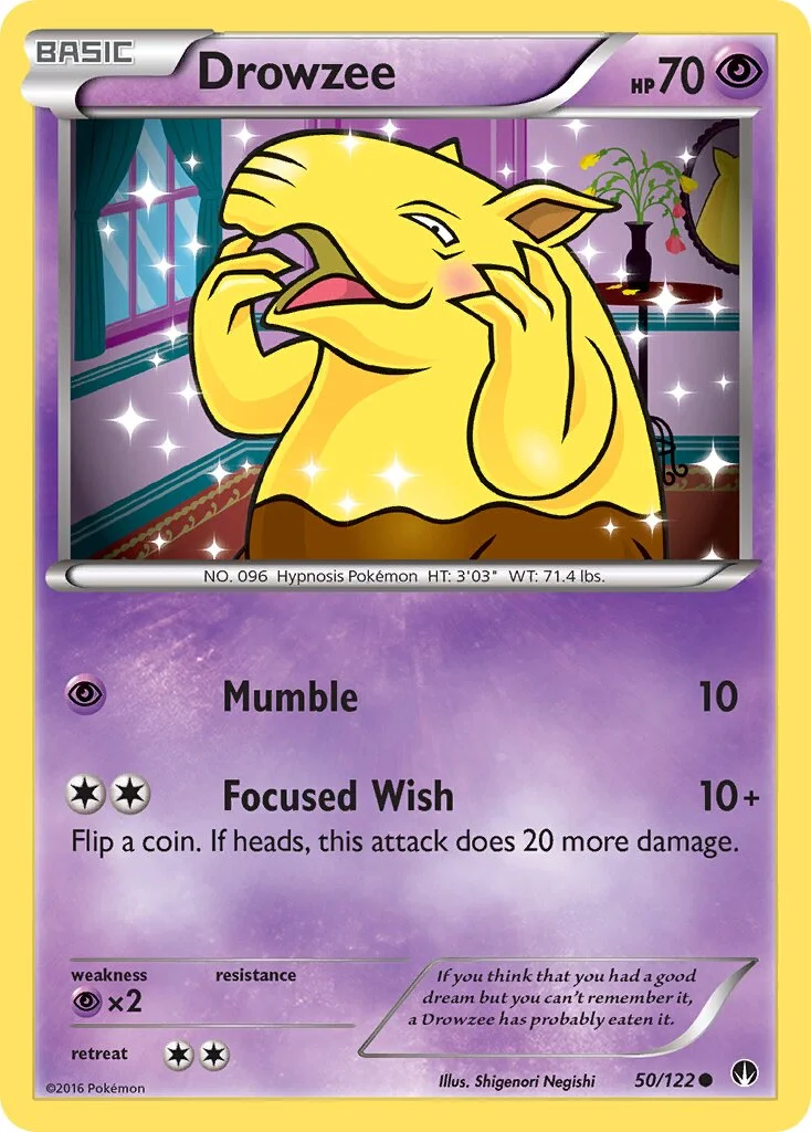 Drowzee 「BKP 50/122」「EN」