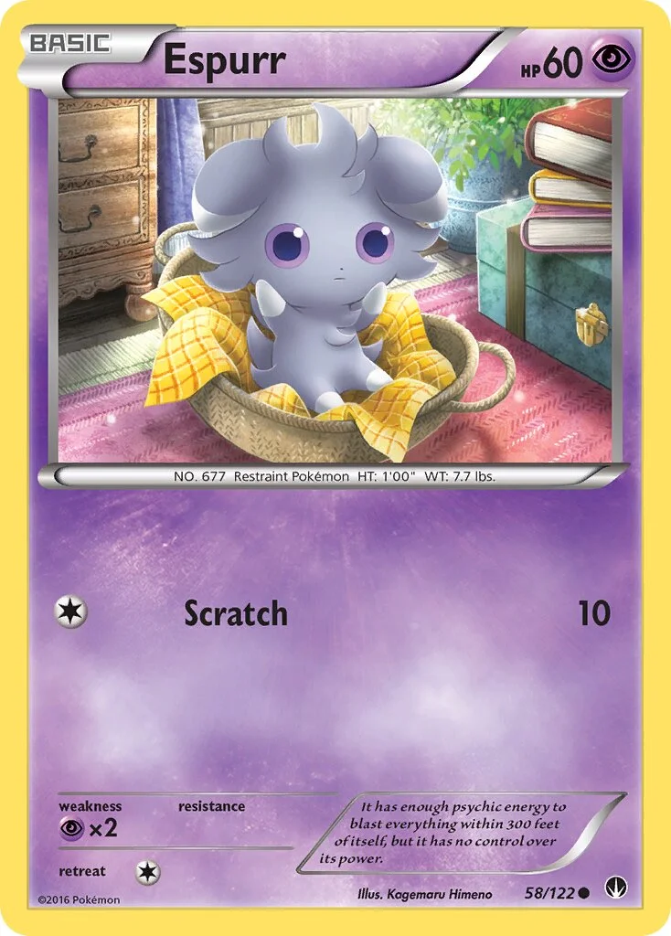 Espurr 「BKP 58/122」「EN」
