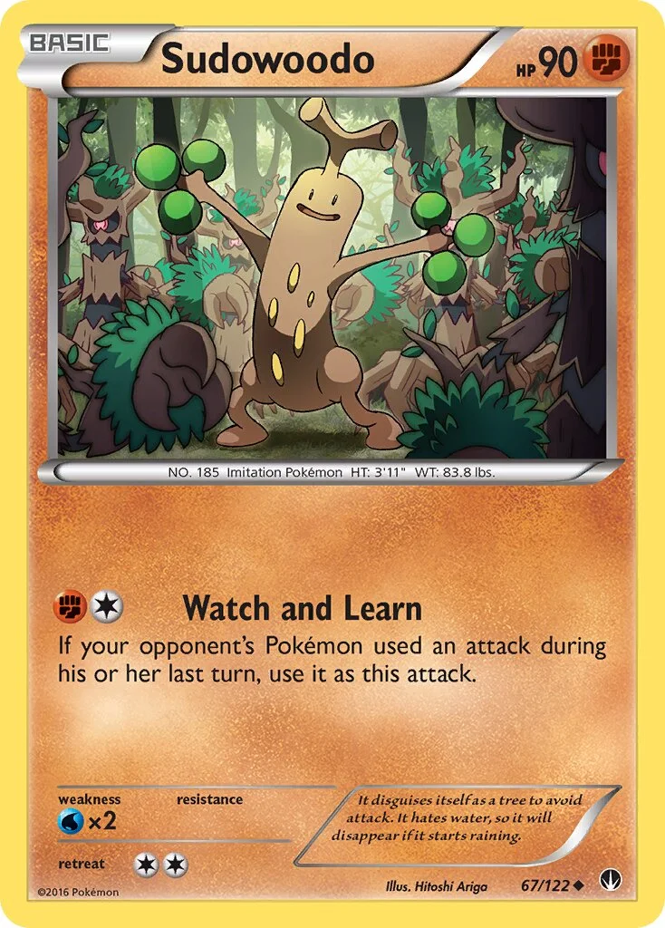 Sudowoodo 「BKP 67/122」「EN」