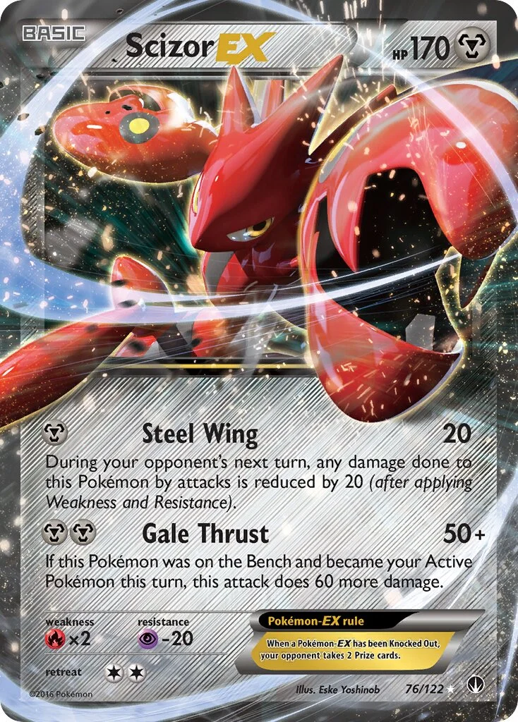 Scizor-EX 「BKP 76/122」「EN」