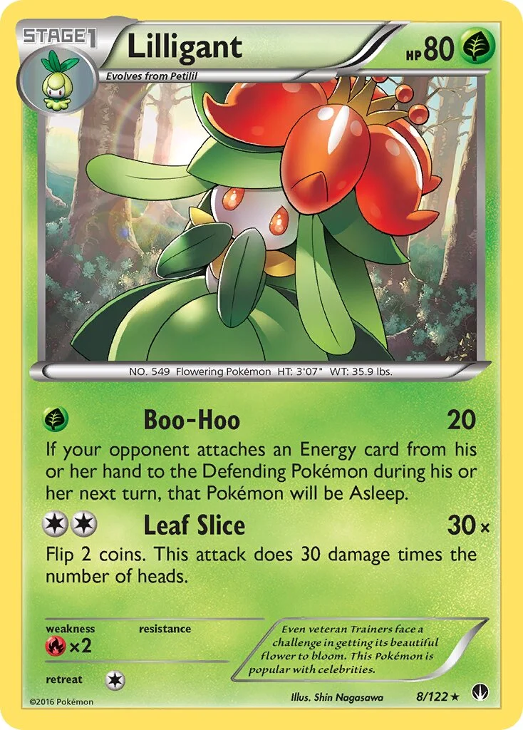 Lilligant 「BKP 8/122」「EN」
