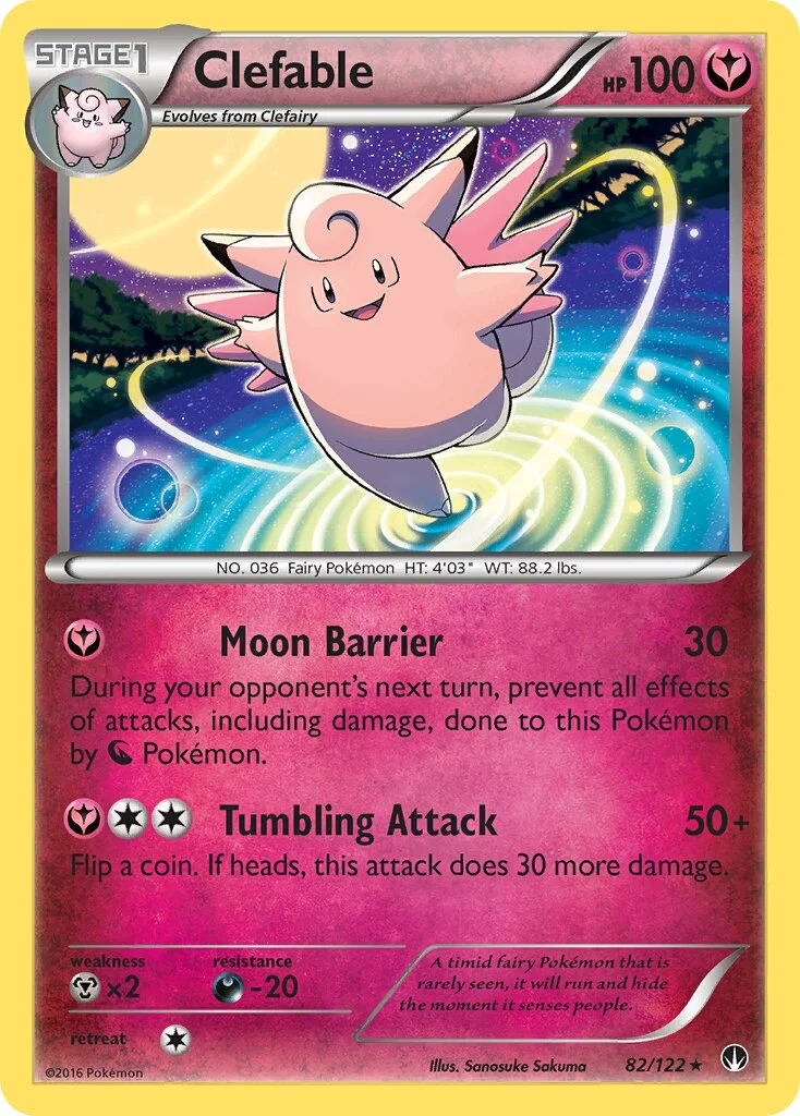 Clefable 「BKP 82/122」「EN」