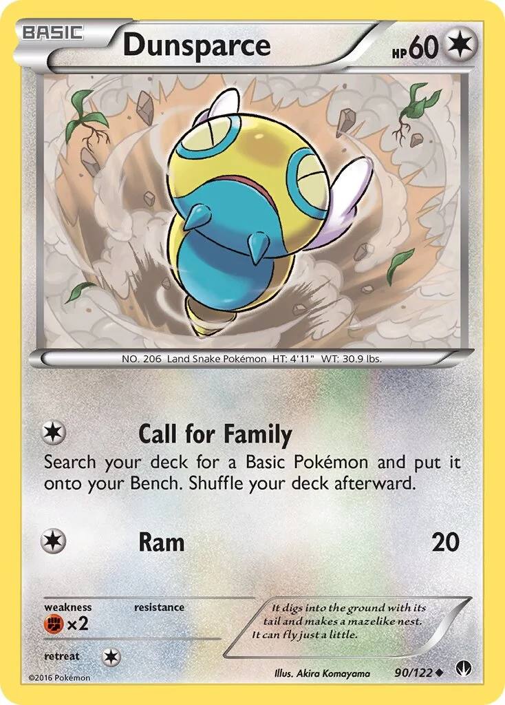 Dunsparce 「BKP 90/122」「EN」