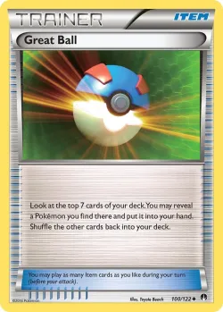Great Ball #100/122 · Pokémon
