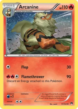 Arcanine #11/122 · Pokémon