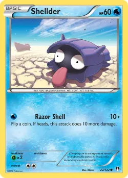 Shellder #22/122 · Pokémon