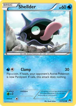 Shellder #23/122 · Pokémon