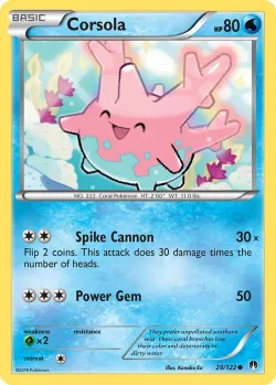 Corsola #29/122 · Pokémon