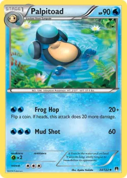 Palpitoad #34/122 · Pokémon