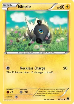 Blitzle #48/122 · Pokémon