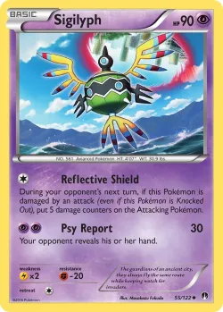 Sigilyph #55/122 · Pokémon