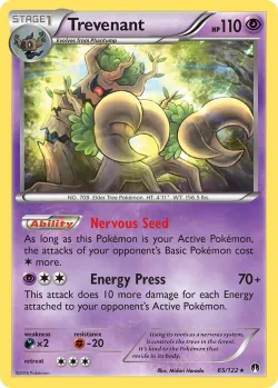 Trevenant #65/122 · Pokémon