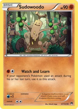 Sudowoodo #67/122 · Pokémon