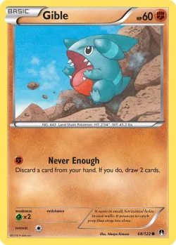 Gible #68/122 · Pokémon