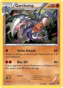 Garchomp #70/122 · Pokémon