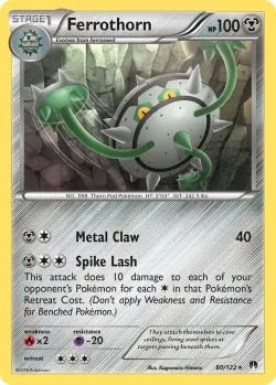 Ferrothorn #80/122 · Pokémon