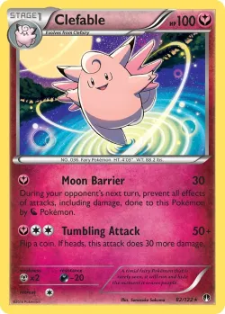 Clefable #82/122 · Pokémon