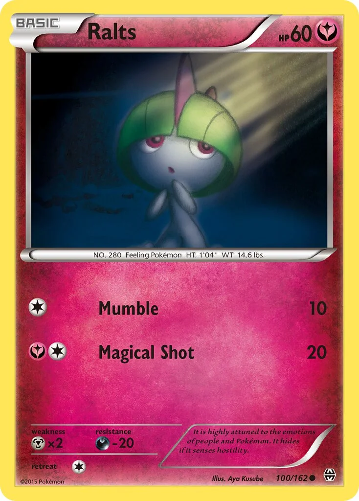 Ralts 「BKT 100/162」「EN」