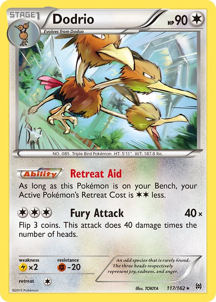 Dodrio 「BKT 117/162」「EN」