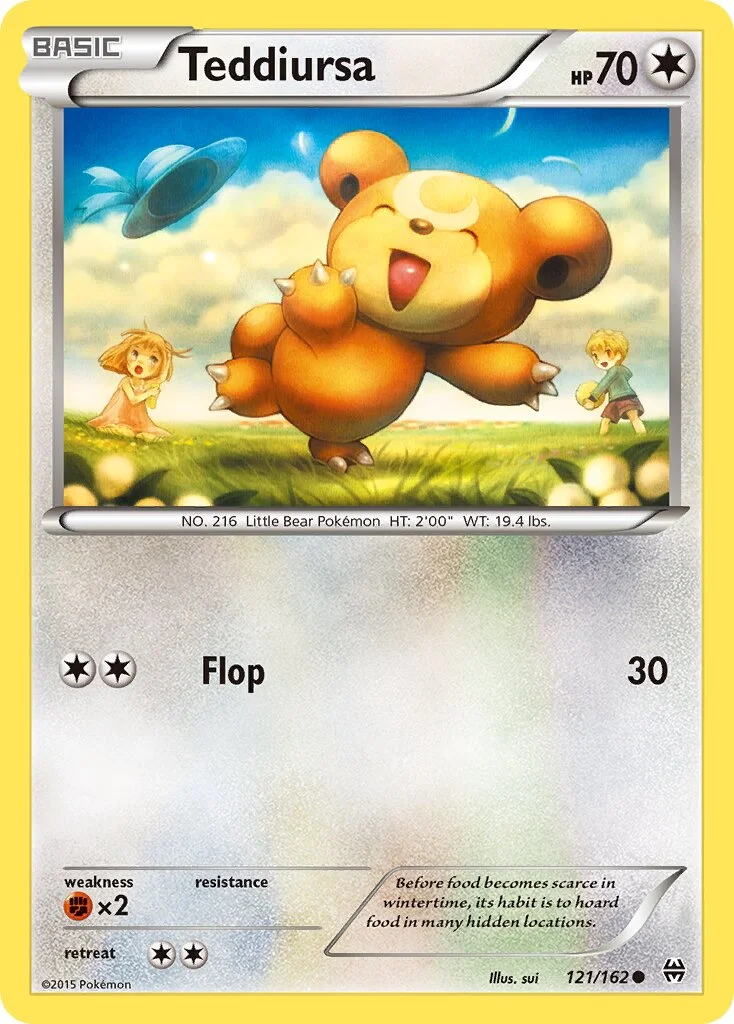 Teddiursa 「BKT 121/162」「EN」