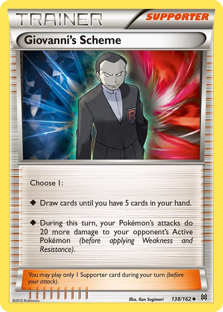 Giovanni's Scheme 「BKT 138/162」「EN」