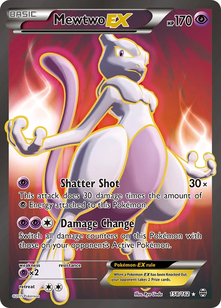 Mewtwo-EX 「BKT 158/162」「EN」