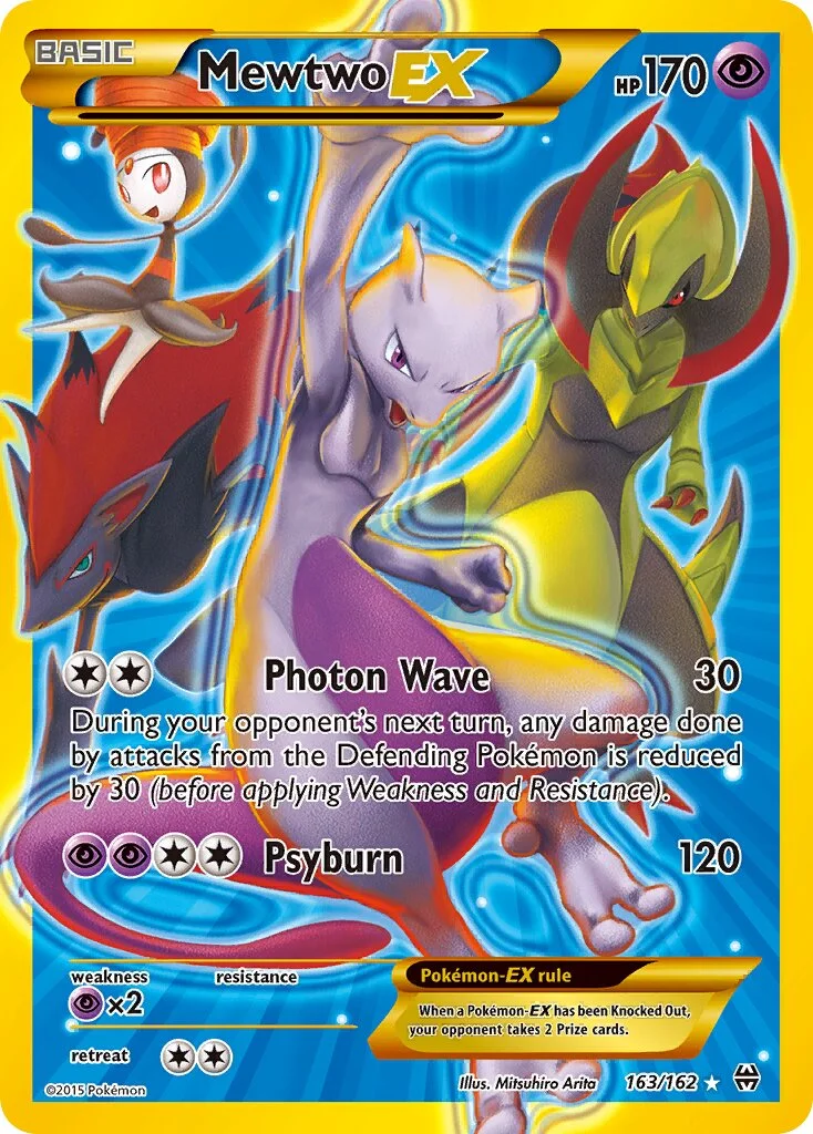 Mewtwo-EX 「BKT 163/162」「EN」