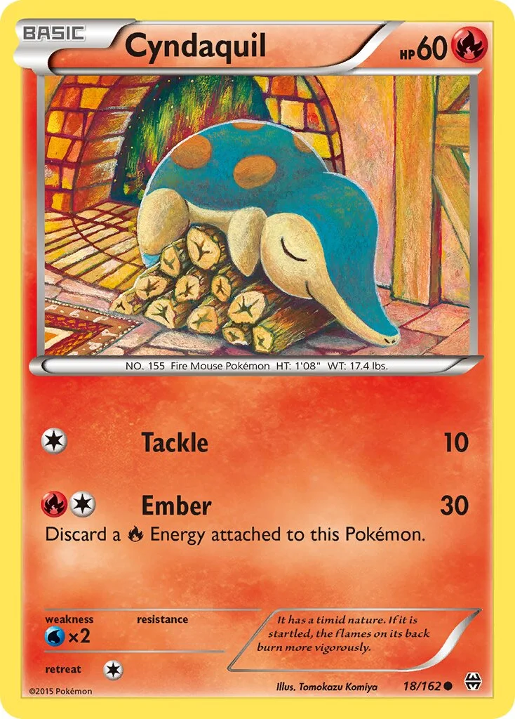 Cyndaquil 「BKT 18/162」「EN」