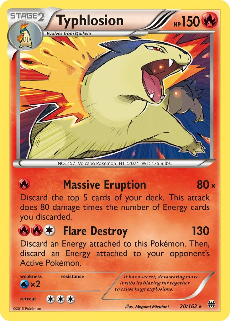 Typhlosion 「BKT 20/162」「EN」