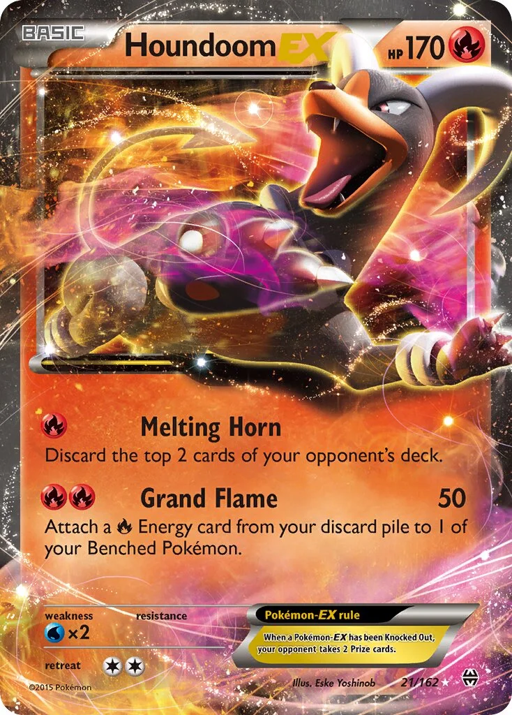 Houndoom-EX 「BKT 21/162」「EN」