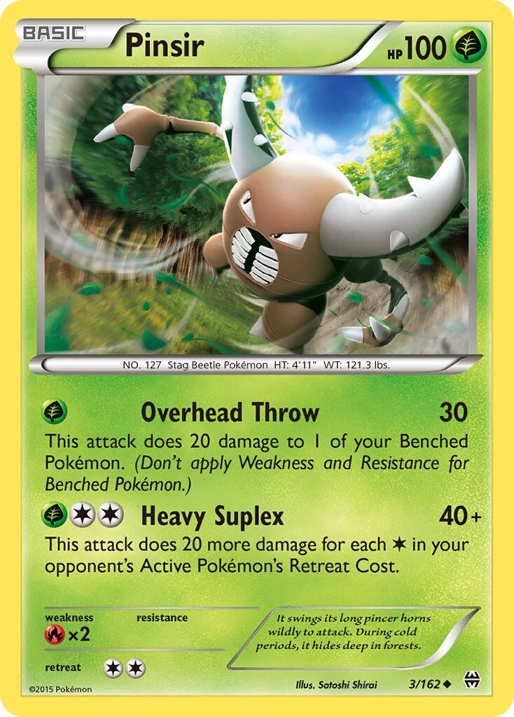 Pinsir 「BKT 3/162」「EN」