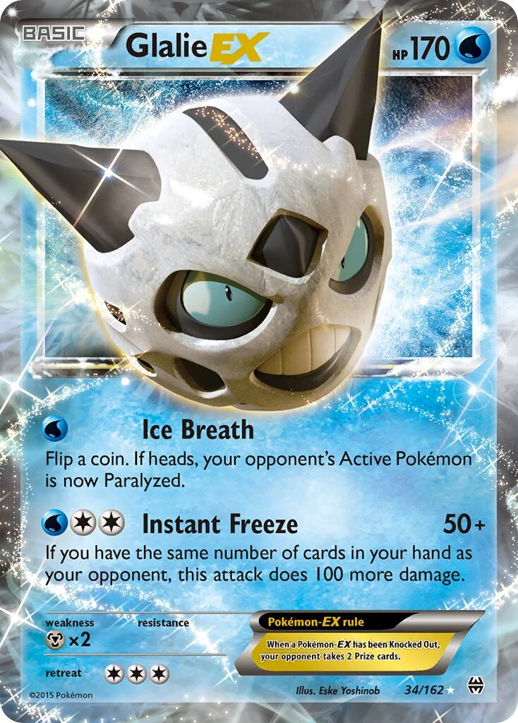 Glalie-EX 「BKT 34/162」「EN」