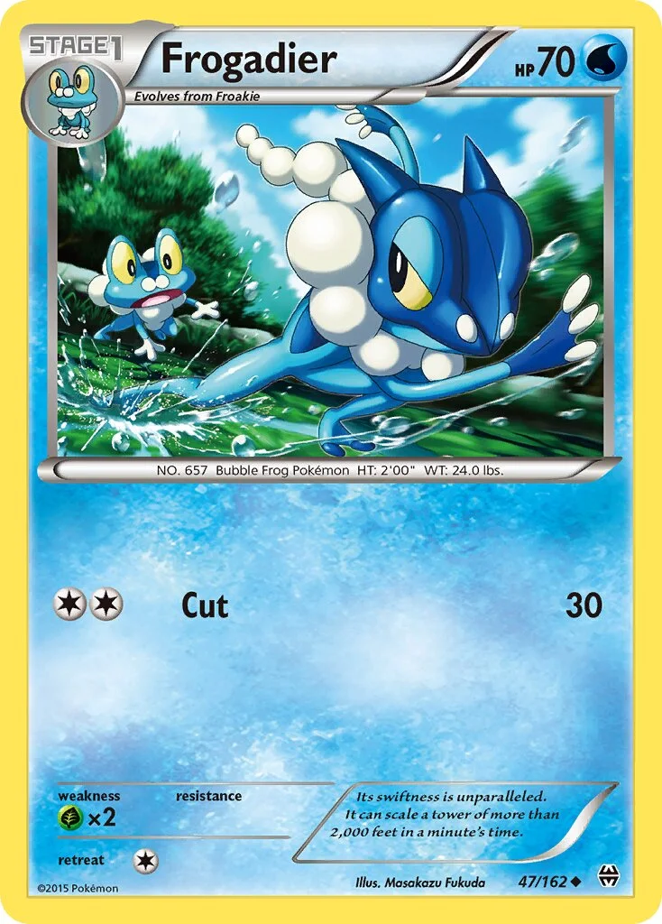 Frogadier 「BKT 47/162」「EN」