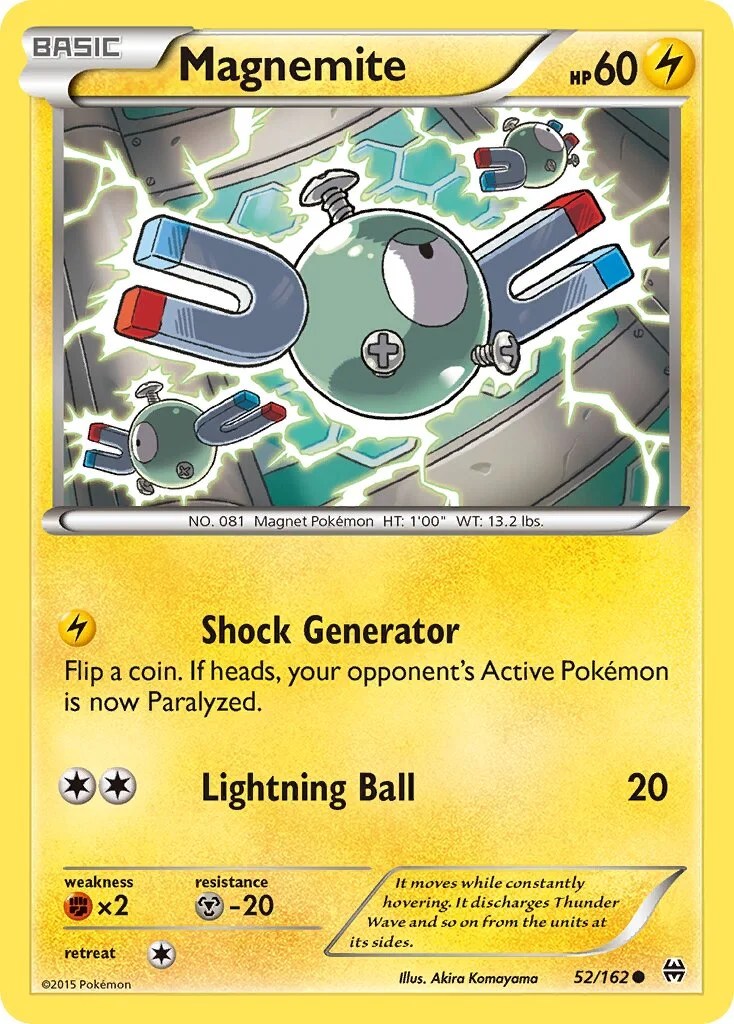 Magnemite 「BKT 52/162」「EN」