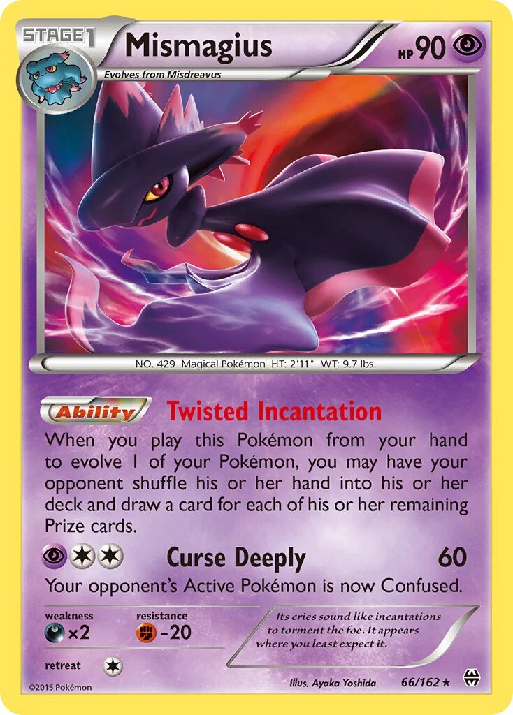 Mismagius 「BKT 66/162」「EN」