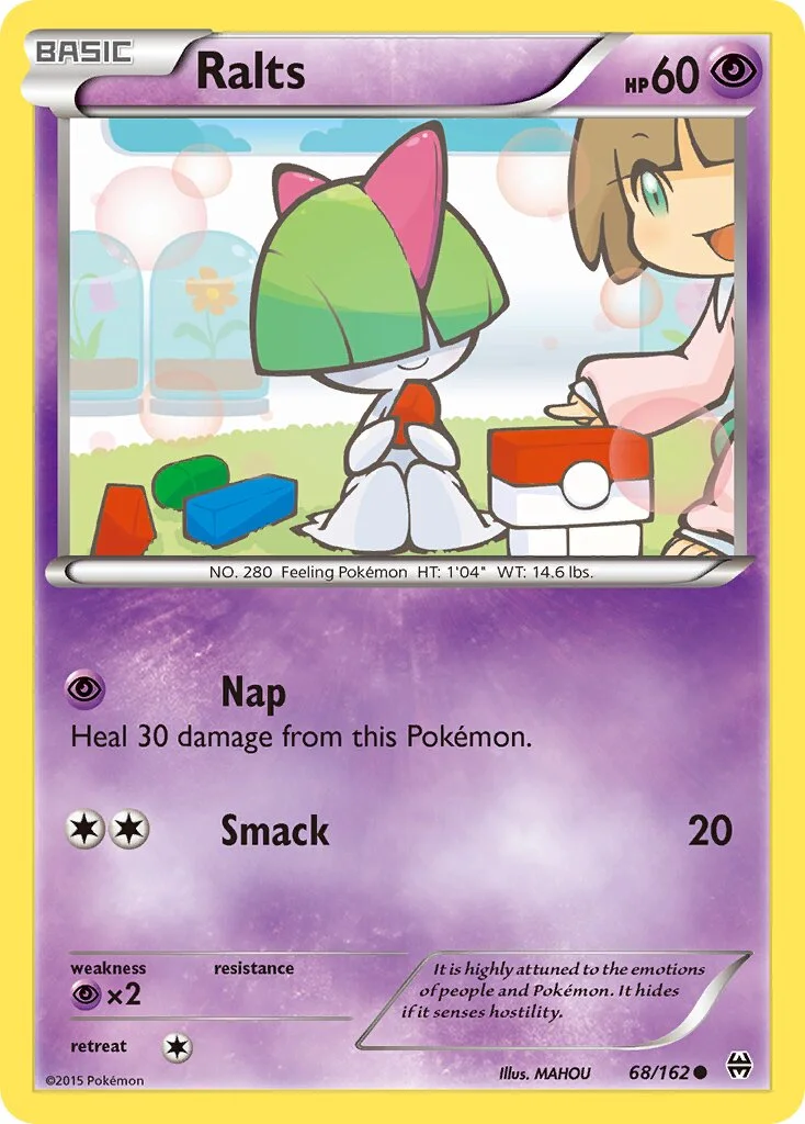 Ralts 「BKT 68/162」「EN」
