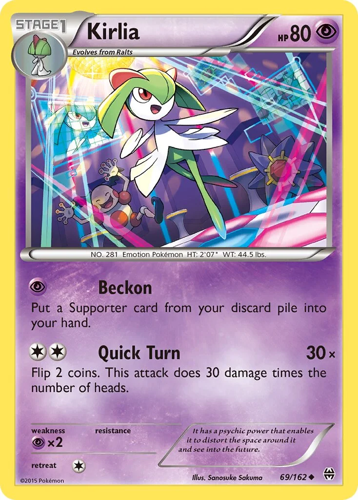 Kirlia 「BKT 69/162」「EN」