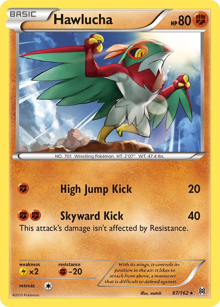 Hawlucha 「BKT 87/162」「EN」