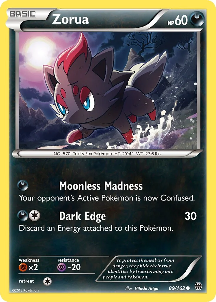 Zorua 「BKT 89/162」「EN」