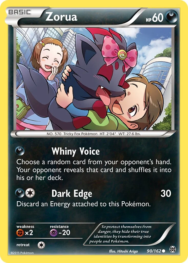 Zorua 「BKT 90/162」「EN」