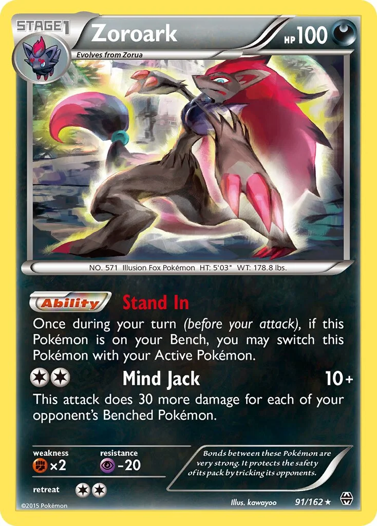 Zoroark 「BKT 91/162」「EN」