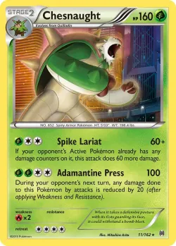 Chesnaught #11/162 · Pokémon