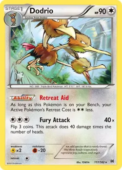 Dodrio #117/162 · Pokémon
