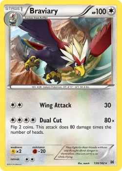 Braviary #130/162 · Pokémon