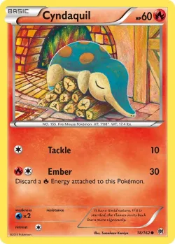 Cyndaquil #18/162 · Pokémon